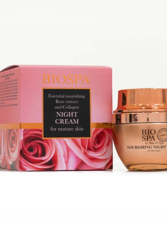 Bio spa-night cream collagen and rose