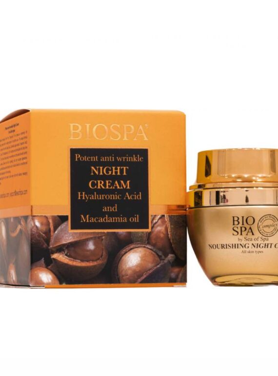 Bio Spa Anti-Wrinkle Night Cream Macadamia Oil & Dead Sea Minerals